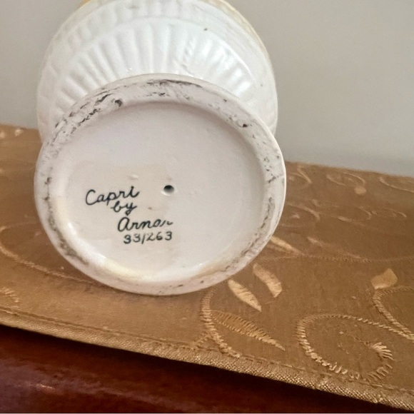 Vintage Capri by Arnart Colorful Fruit Ceramic Figurines 6” lovely MCM decor - Picture 6 of 9